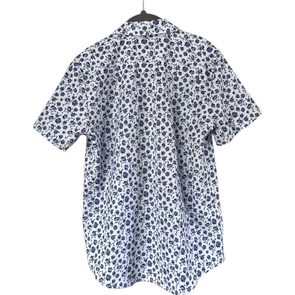Denim & Flower Boys Floral Performance Shirt - Size 9/10 - Picture 2 of 4